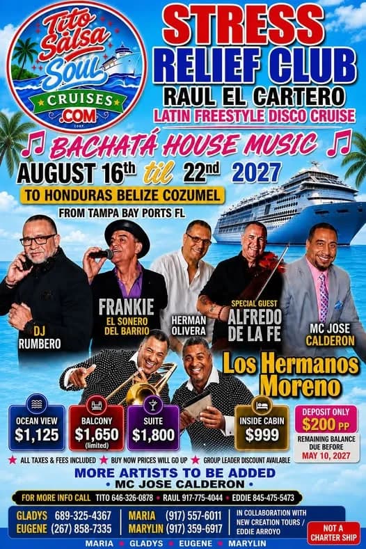 New Creation Tours - Salsa Cruise – Festival in Tampa, FL